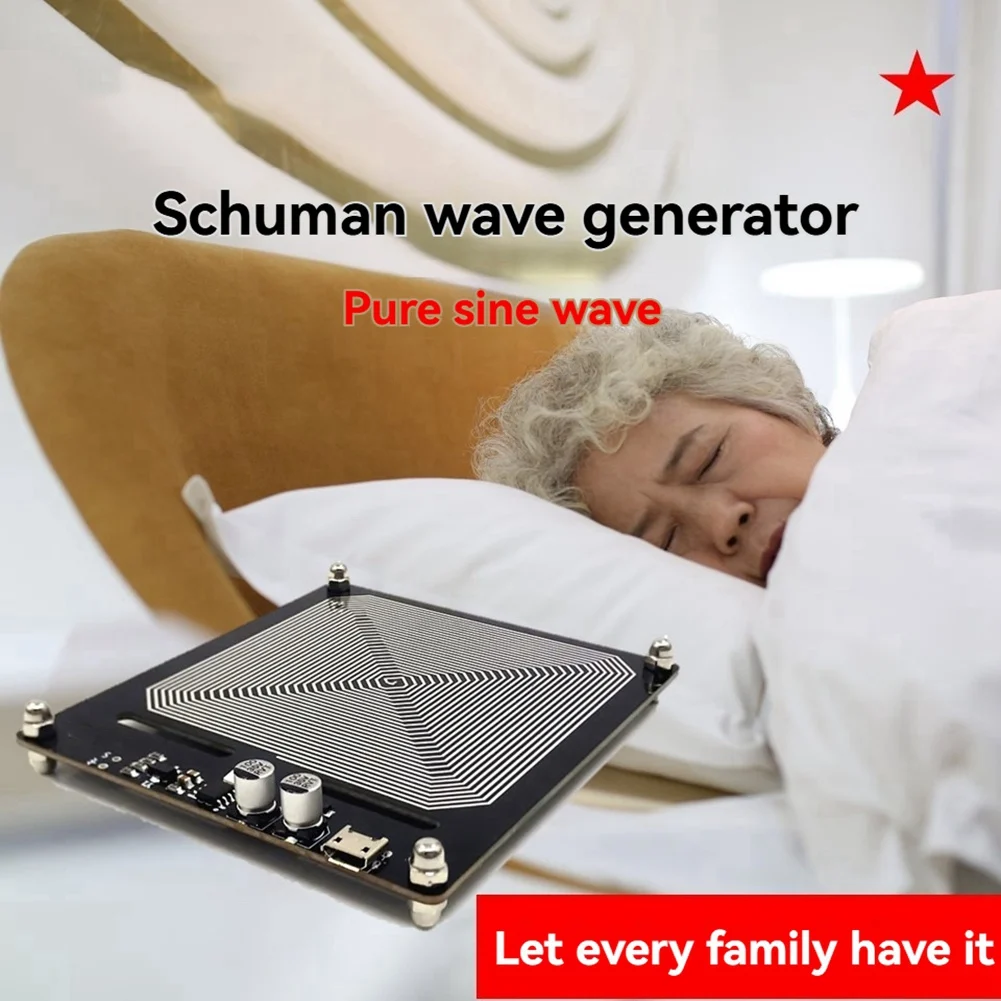 For Schumann Wave 7.83Hz Signal Generator Low Frequency Pulse Generator Earth Resonance Frequency Device