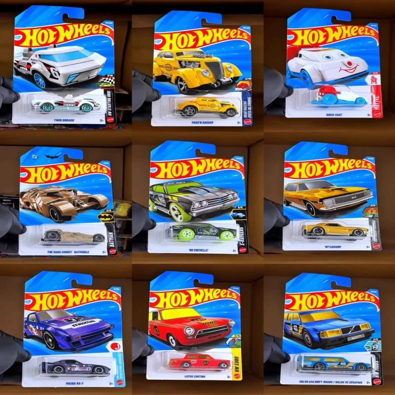 ホットウィール 2026 C ケース 1:64 ダイキャストカーセット - ポルシェ911/フェラーリF40/マツダRX-7 クラシックスポーツカー プレミアム合金コレクションギフト