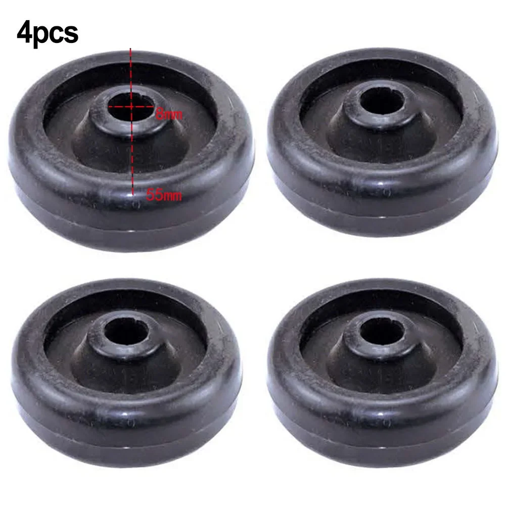 4pcs Fitness Equipment Caster Wheels For Treadmills And Exercise Bikes Designed To Provide Smooth And Quiet Operation