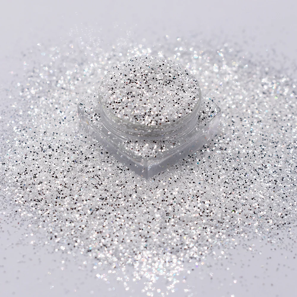 10g/Bag New Fine Mixes Mirror Glitter Polyester Glitter Crafts Nail Art For Tumbler Craft Nail Art Decoration Accessories