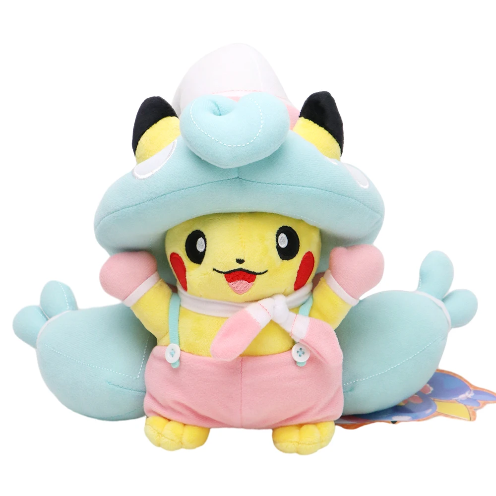 Cos Eevee Pikachu Cosplay Plüschtiere Pikachu Peluche Lucario Stofftier Puppe Sammlerstück Geschenk Cartoon Plüschtiere Niedlich 20CM