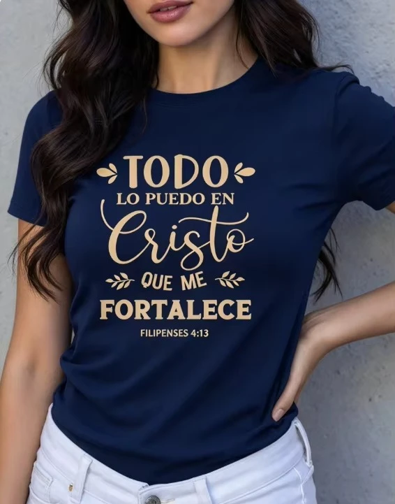 2026 New Women Crew Neck Black Slogan Graphic T Shirt Simple Streetwear Casual Family Matching Summer Basic Top T Shirt