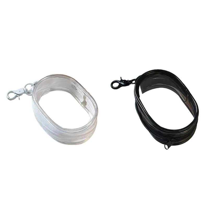 תיק מטבע pvc נקי נייד גברים נשים גברים אוזניות חיוג מזדמנים כבל אחסון תיק נתונים תיק כבל שקית מטבע מפתחות מזדמנים