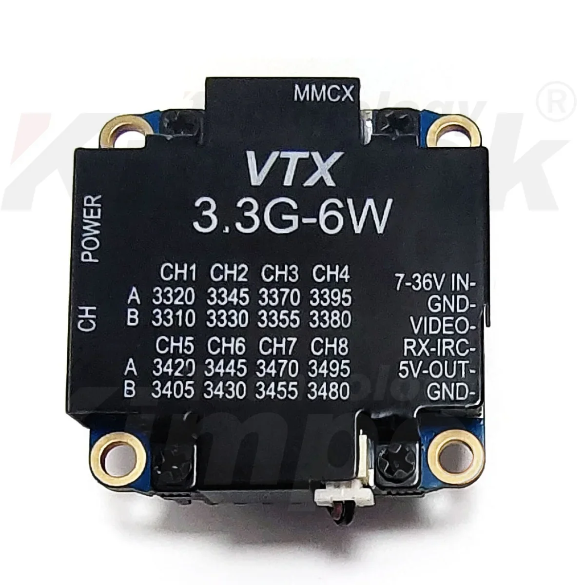 3.3Ghz 6W Fpv Vtx V… - image