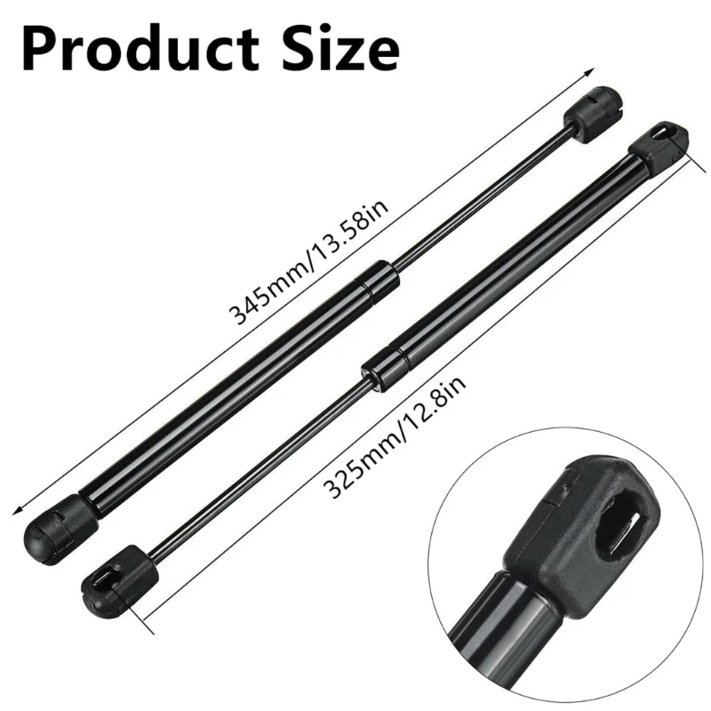 Lift Supports Rear Window Struts Gas Springs Shocks for Pickup ARB Canopy 12.8inch Gas Props Spring Struts Dropship