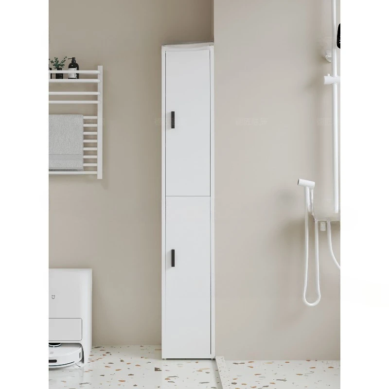 Aluminum bathroom high cabinet side cabinet, bathroom storage cabinet waterproof side cabinet