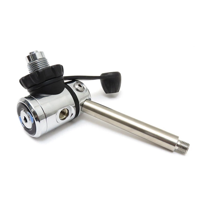 Stainless Steel Diving Handle Bar BCD Breathing Regulator Handle Bar For First Stage Fixed Maintenance Sturdy