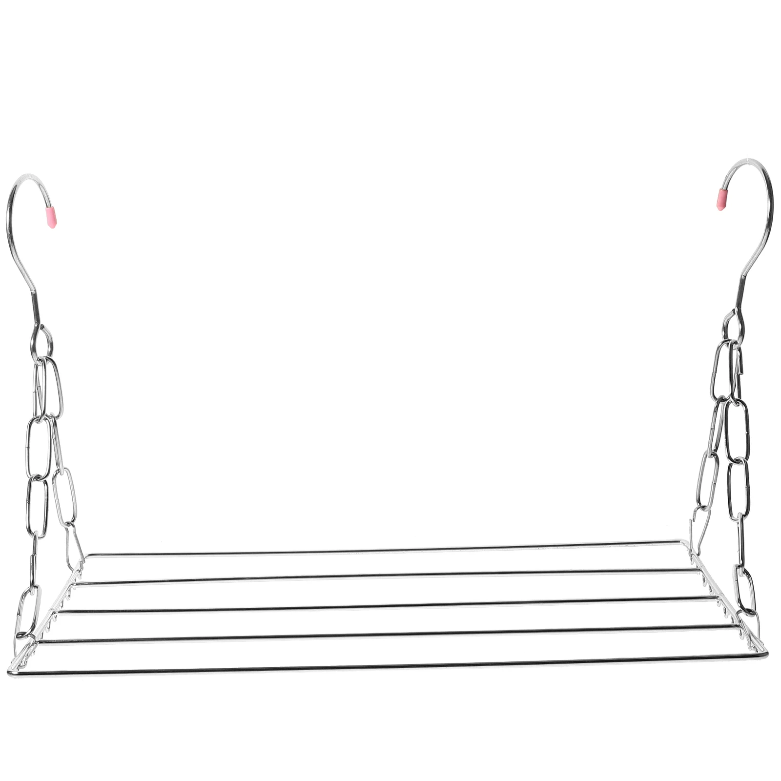 

Stainless Steel Balcony Laundry Multi-Functional Shoes Space-Saving Spiral Design Outdoor Hanger Shelf For Scarves Clothes