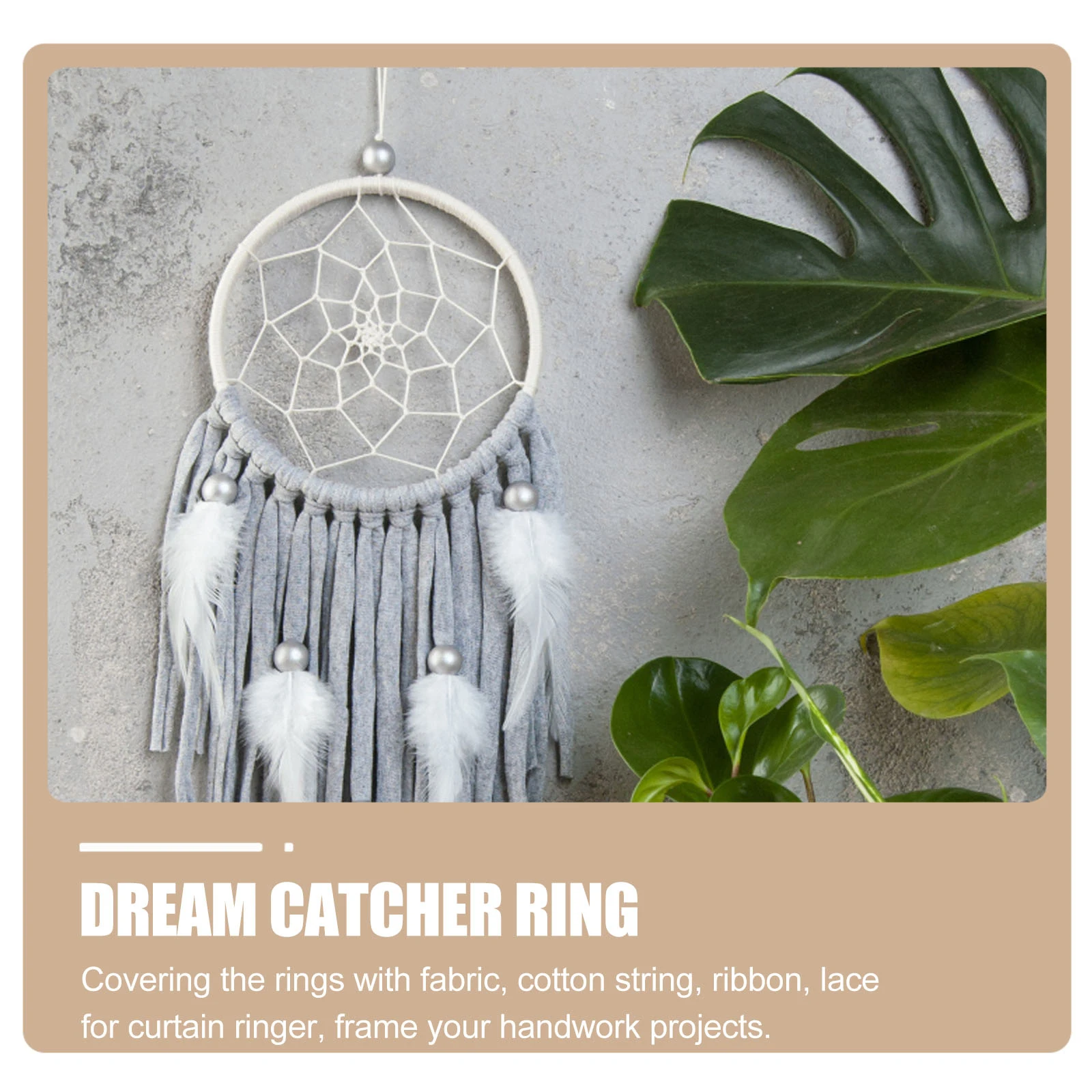 

12pcs Bamboo Dream Catcher Ring 10Cm Craft Hoop For Diy Wreath Wind Chime Mandala Frame Handicraft Projects Bamboo Hoop Craft