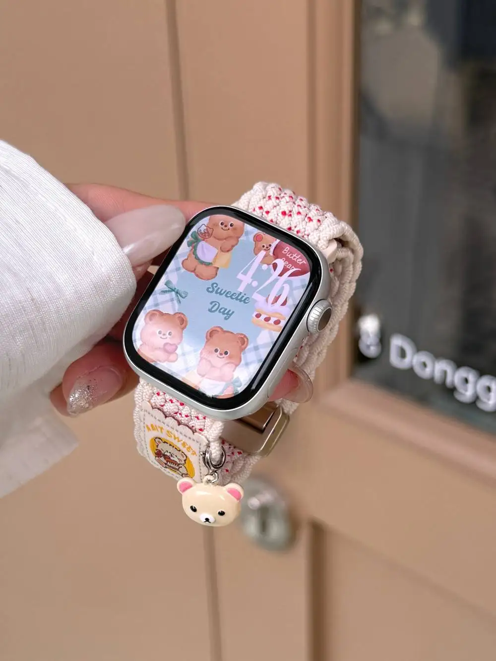 Mode magnetische Nylon Schleife für Apple Watch Band Frauen 11/10/9/8/7/6/5/4/3 SE 38mm 40mm 41mm 42mm 44mm 45mm 46mm 49mm Armband