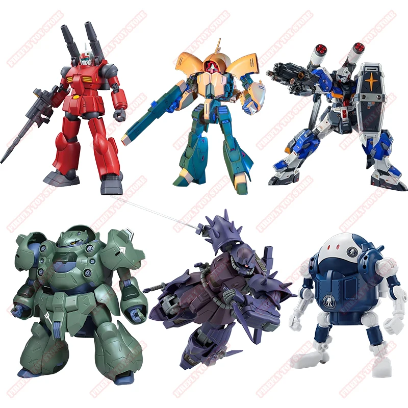 

GUNDAM Gunpla Animation Game Peripheral Toys HAROPLA Efreet Guncannon Assembly Movable Anime Action Model Figures Collection
