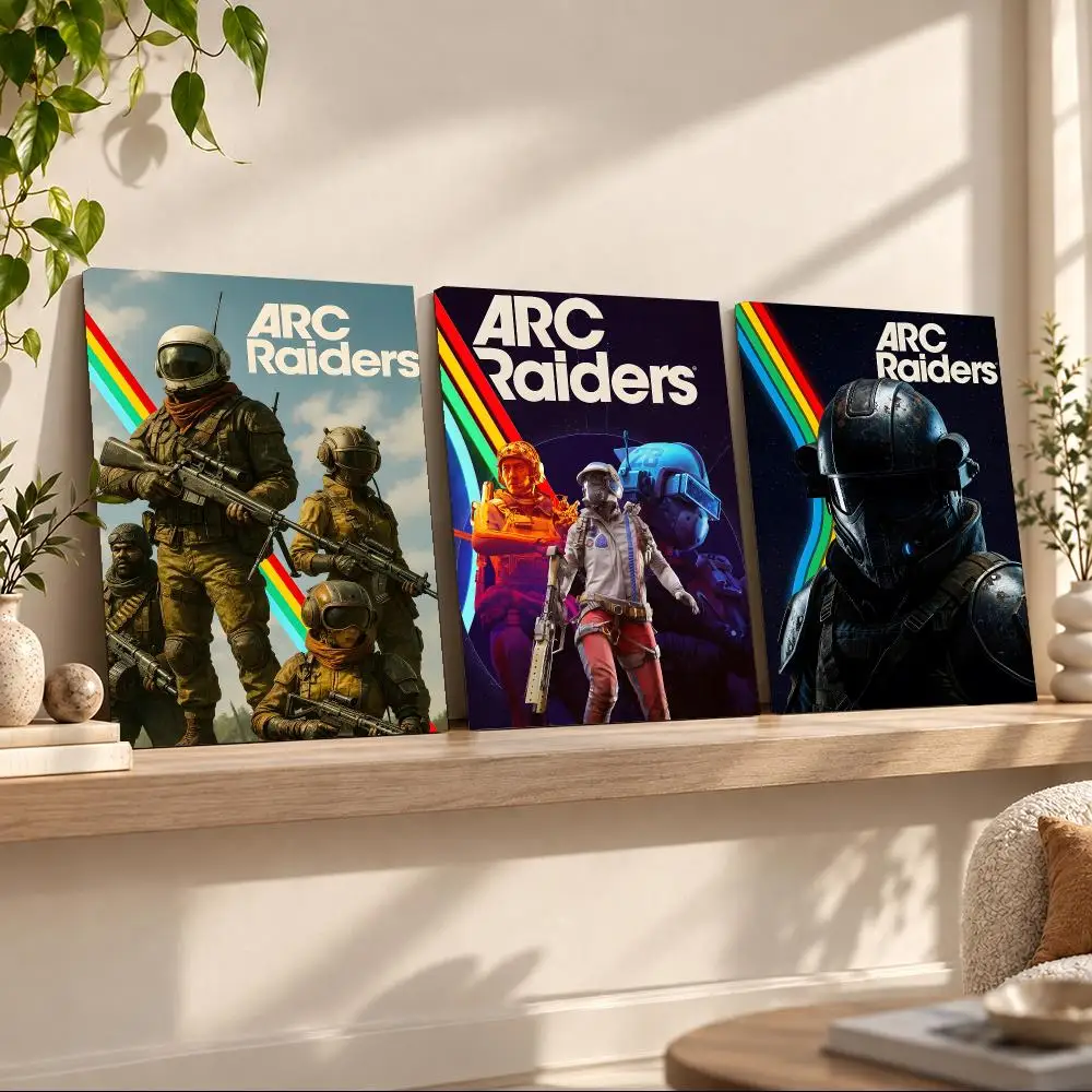 Game A-aRC Raiders Framed Wall Painting Framed Paintings for Home Decor Wall Art Room Decoration Murals