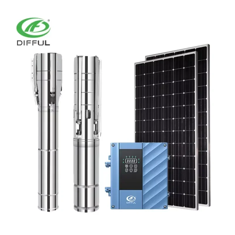Submersible Water Pump for Solar Powered AC DC Water Pump for Solar Well Pump Kit — купить у AliExpress WW