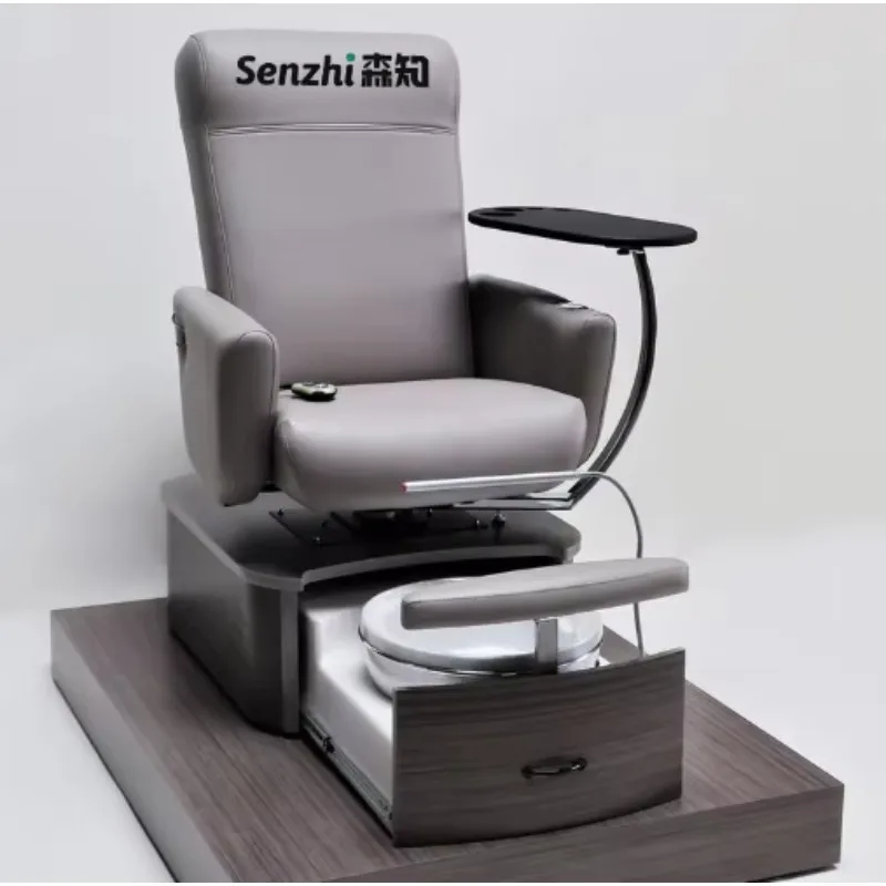 

Hair Salon Furniture Pu Leather Nail Chair Electric Massage Chair Tubeless Pedicure Chair Customizable