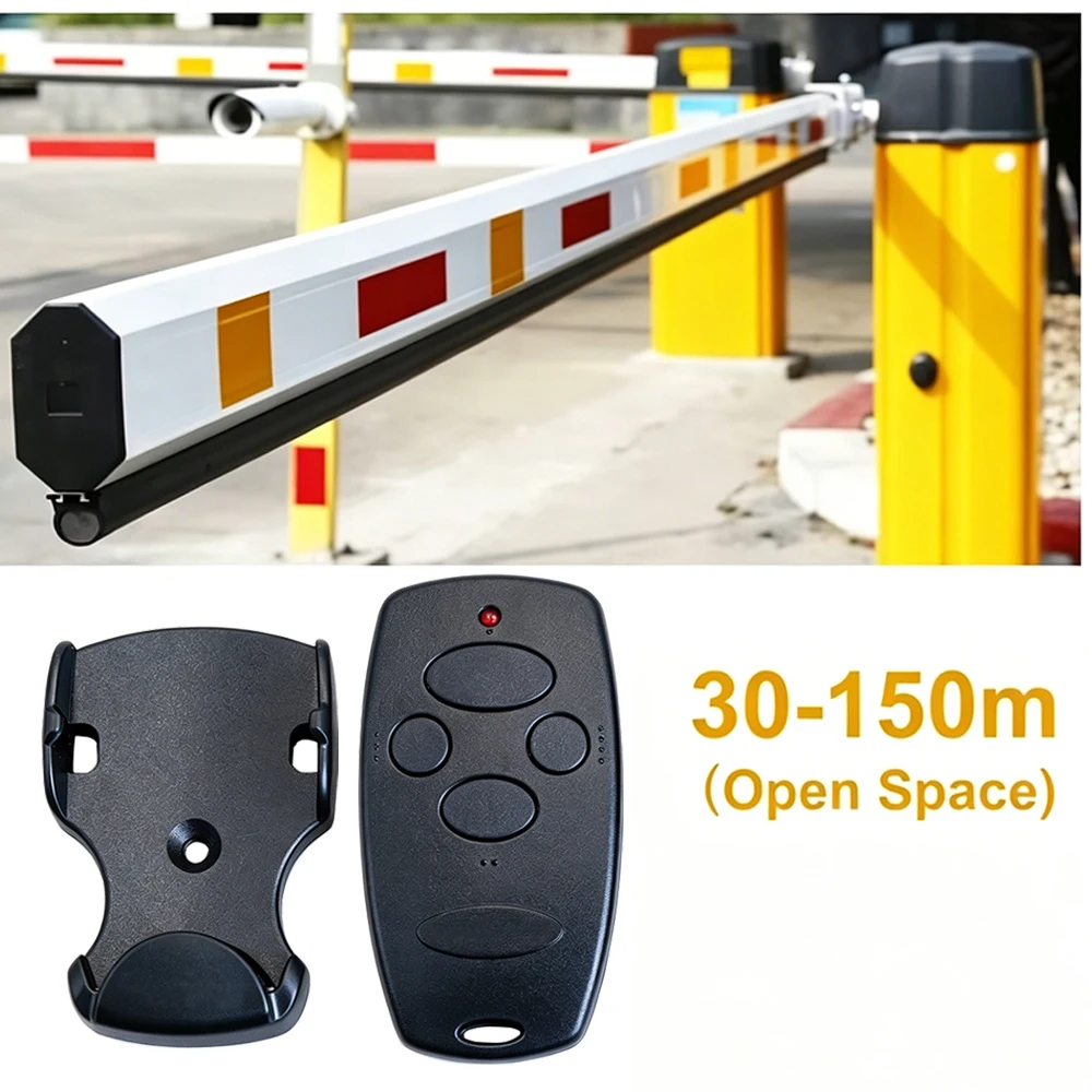 Bulk Replacement Key Fob 433MHz 4 Buttons Rolling Code Duplicator Remote for DOORHAN Automatic Barrier Opener