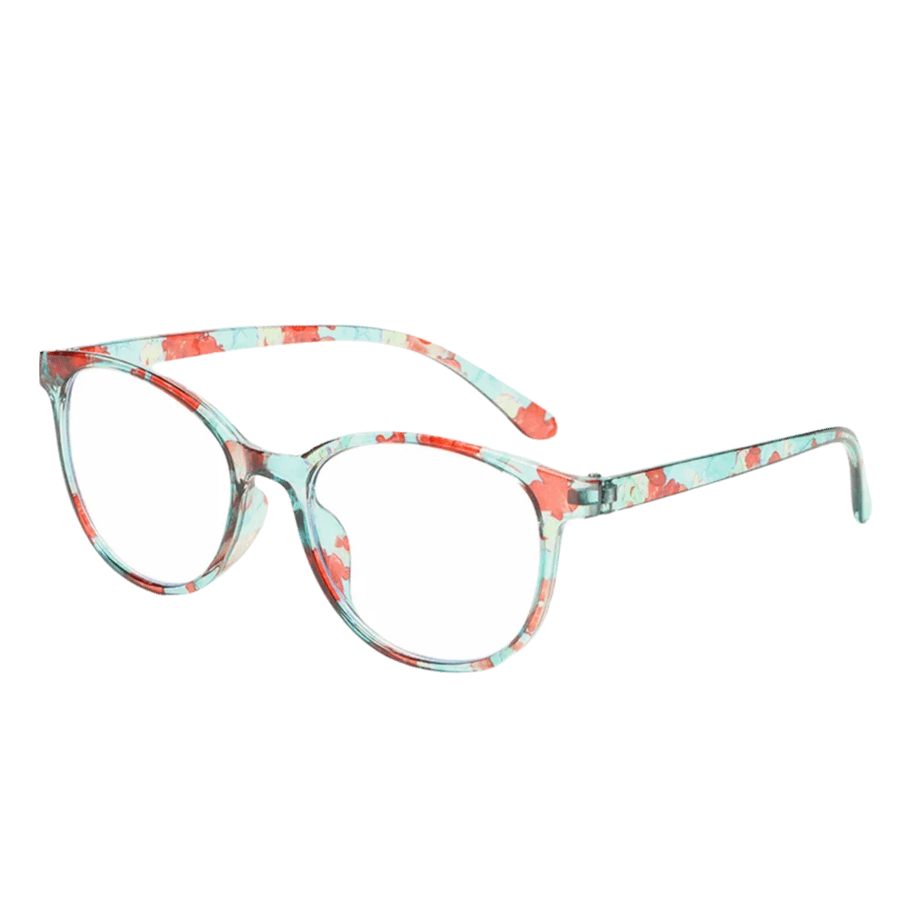 

Женские винтажные элегантные очки с цветами для защиты глаз, очки для чтения с защитой от синего света, очки для дальнозоркости