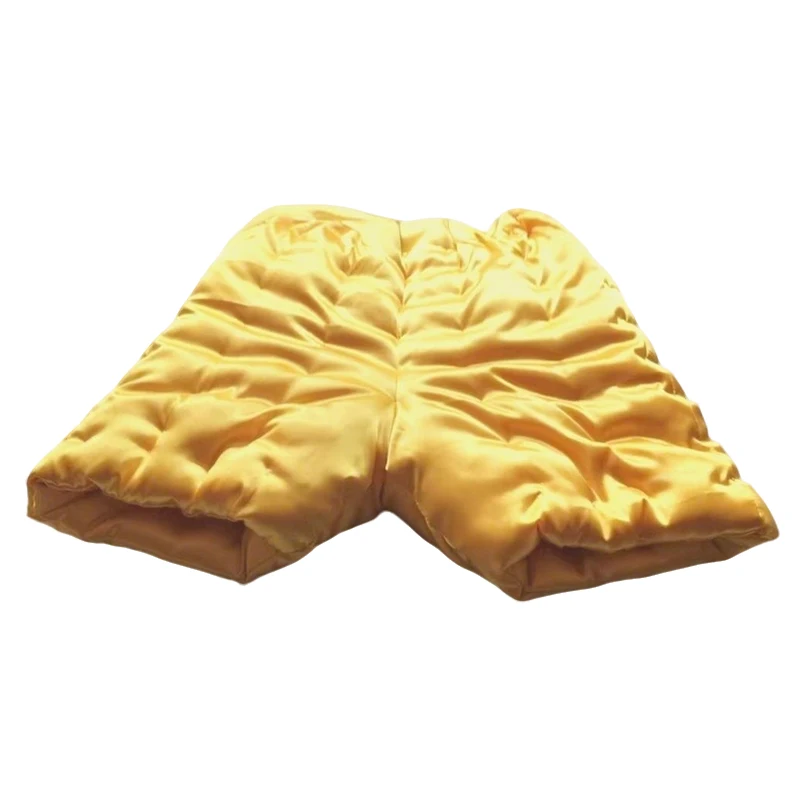 Thick Winter Warm Shorts Handmake Cotton Blended Elastic Wiast Silky Smooth Touch Fluffy Underwear Couple Party Boxer Shorts