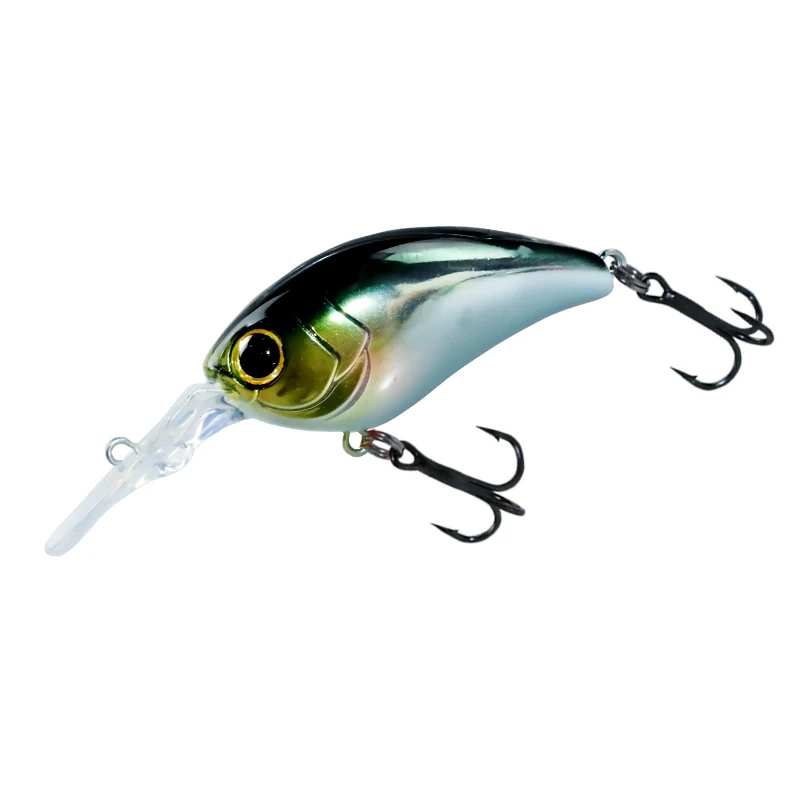 Aoclu schwimmende Elritze 50mm 10g 60mm 17g harte Köder Kurbel tiefe Taucher Tiefe 2,5-3m Angel köder lange Casting Haken Tackle Qualität – Detail 16