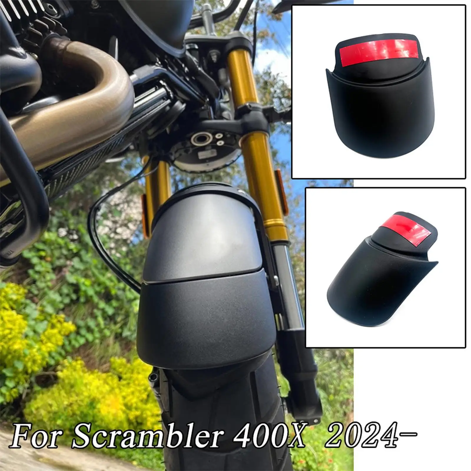 

Motorcycle Front Fender Mudguard Assembly Repair Motorbike Accessories Spare