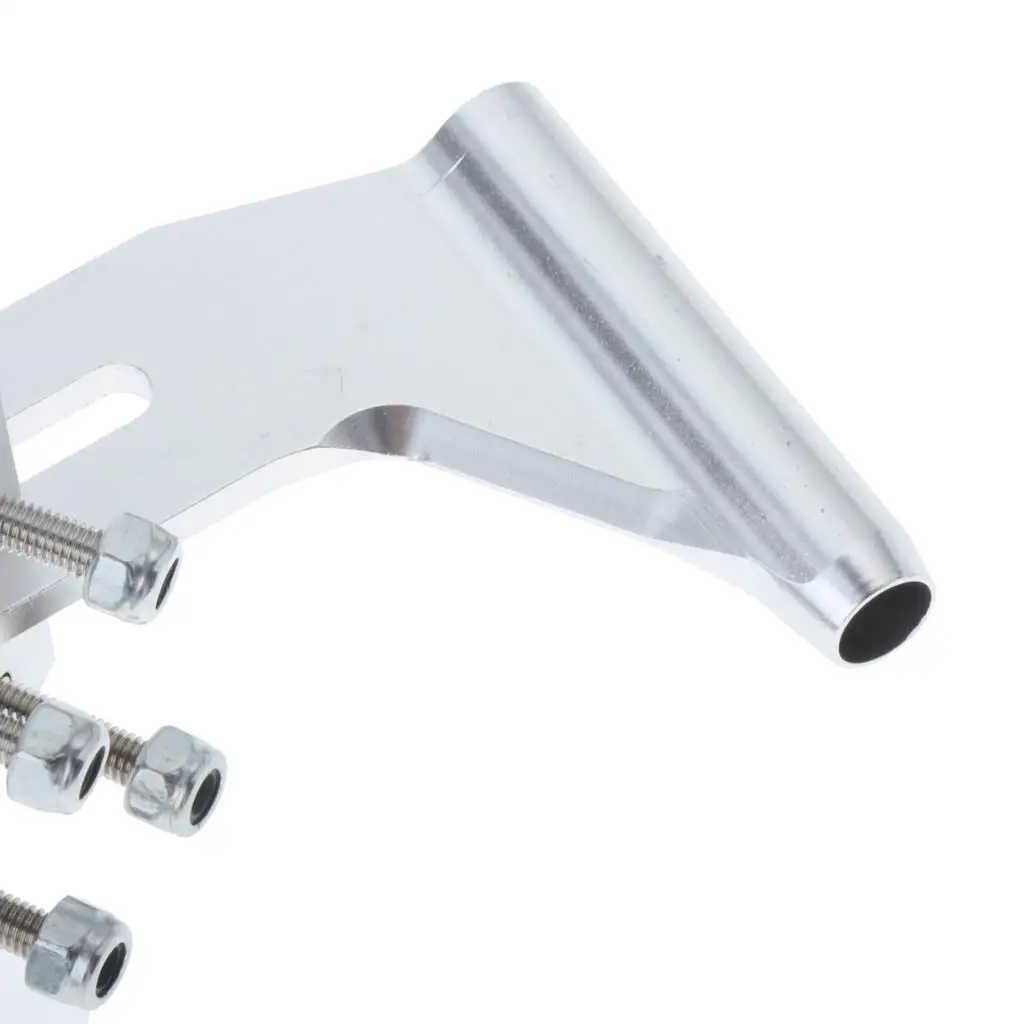 RC Boat Rudder 110mm CNC Aluminum Alloy Steering Upgrade Remote Control Boat Parts for RC Boat Propeller