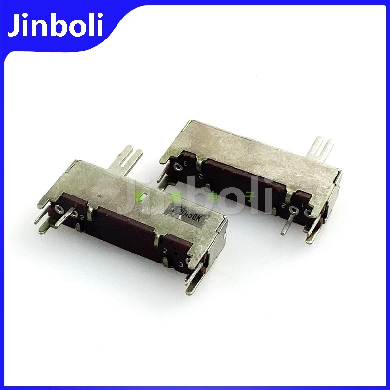2PCS 35mm Single 3Pins A50K Straight Sliding Potentiometer Mixer Sound And Light Control Fader Sliding Stroke 20mm