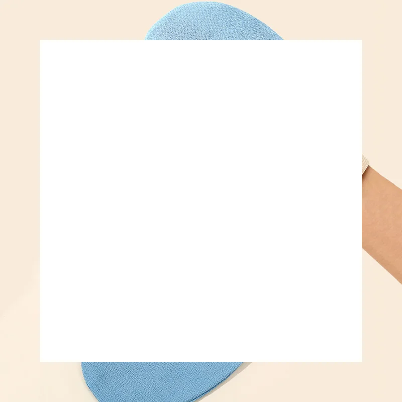 Gants de douche fins Double face, dégradé de couleur, serviette de bain monocouche, nettoyage du corps, exfoliant, Peeling, outil de gommage