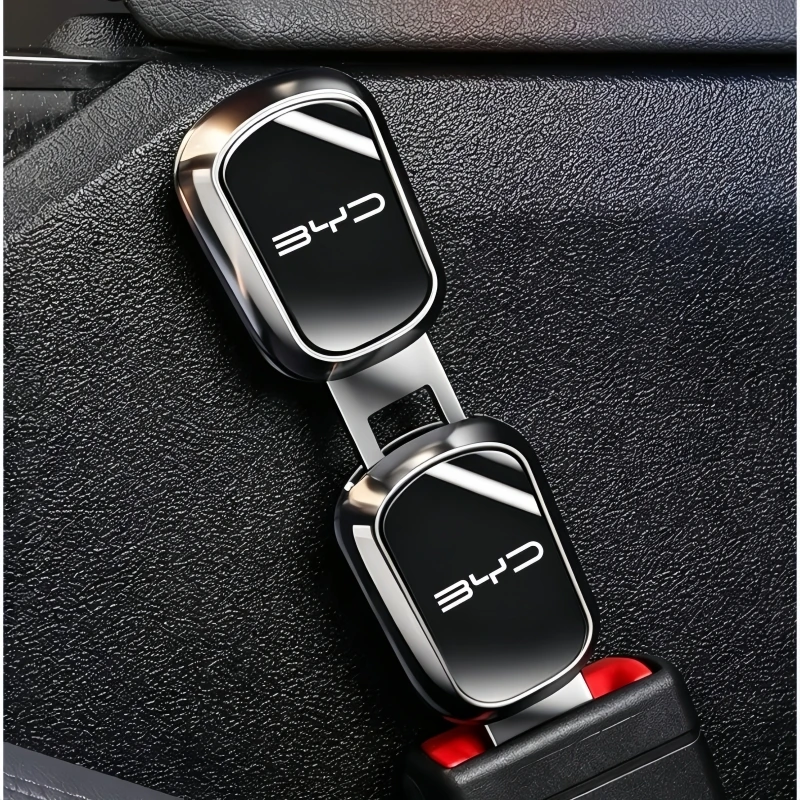 Car Seat Belt Buckle Extender Socket Extension Plug For BYD Seal U Dolphin Mini Sealion 7 Song Pro ATTO 3 Yuan UP Dolphin Seal 5