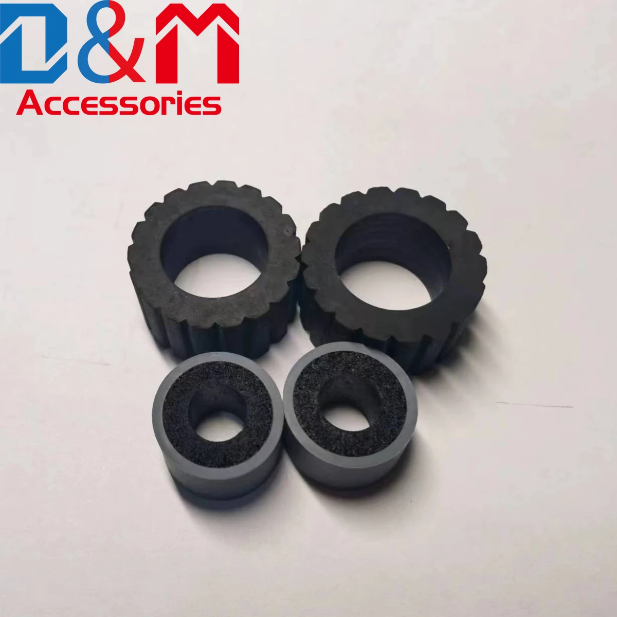 1Set Scanner ADF Roller Tire Rubber Kit 002-9839-0-SP 002-9827-0-SP for Avision AV332U AV332 AV335 AN335W WN WL 336 360