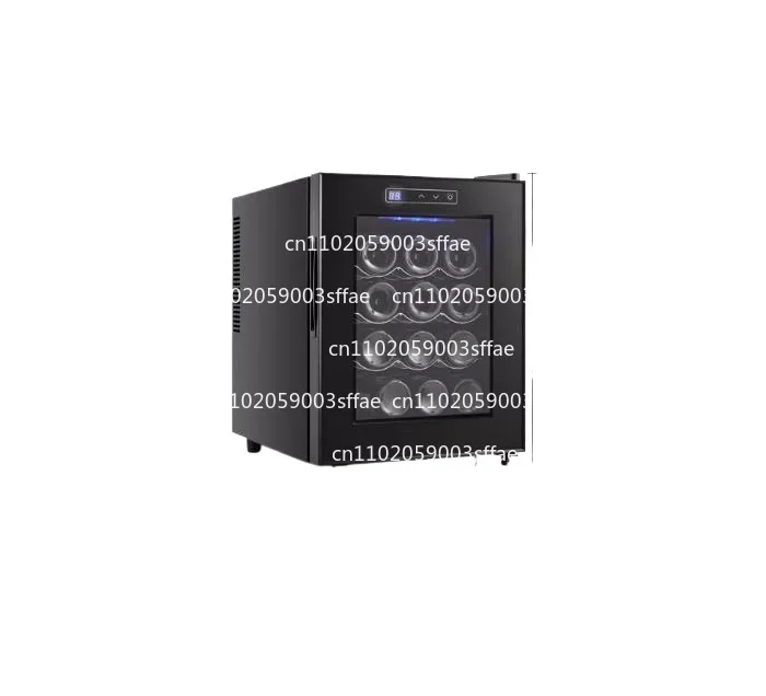 Lock | Large Freestanding Wine Cellar For Red White 18 Bottle Compressor Wine Cooler Refrigerator