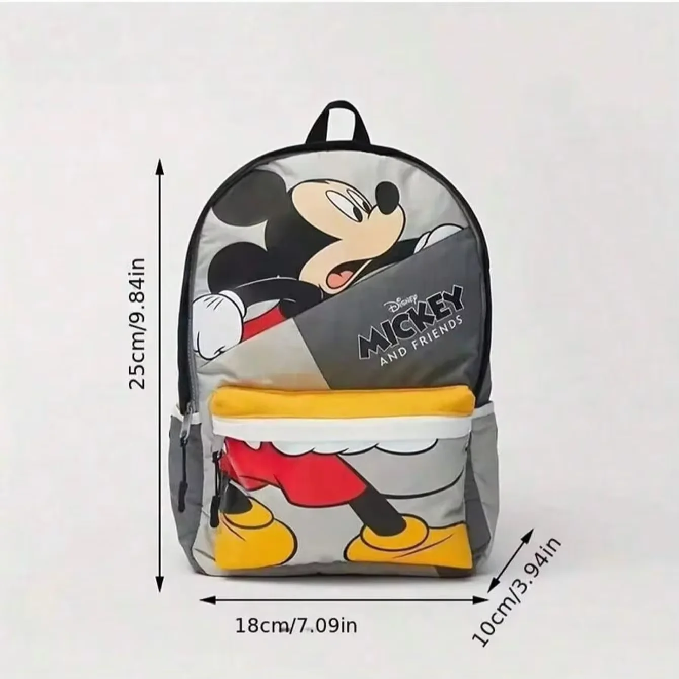 Mesuca Backpack Cartoon Print Lightweight Toddler Kindergarten School Bag Boys Girls Casual Daypack Back to School Gift