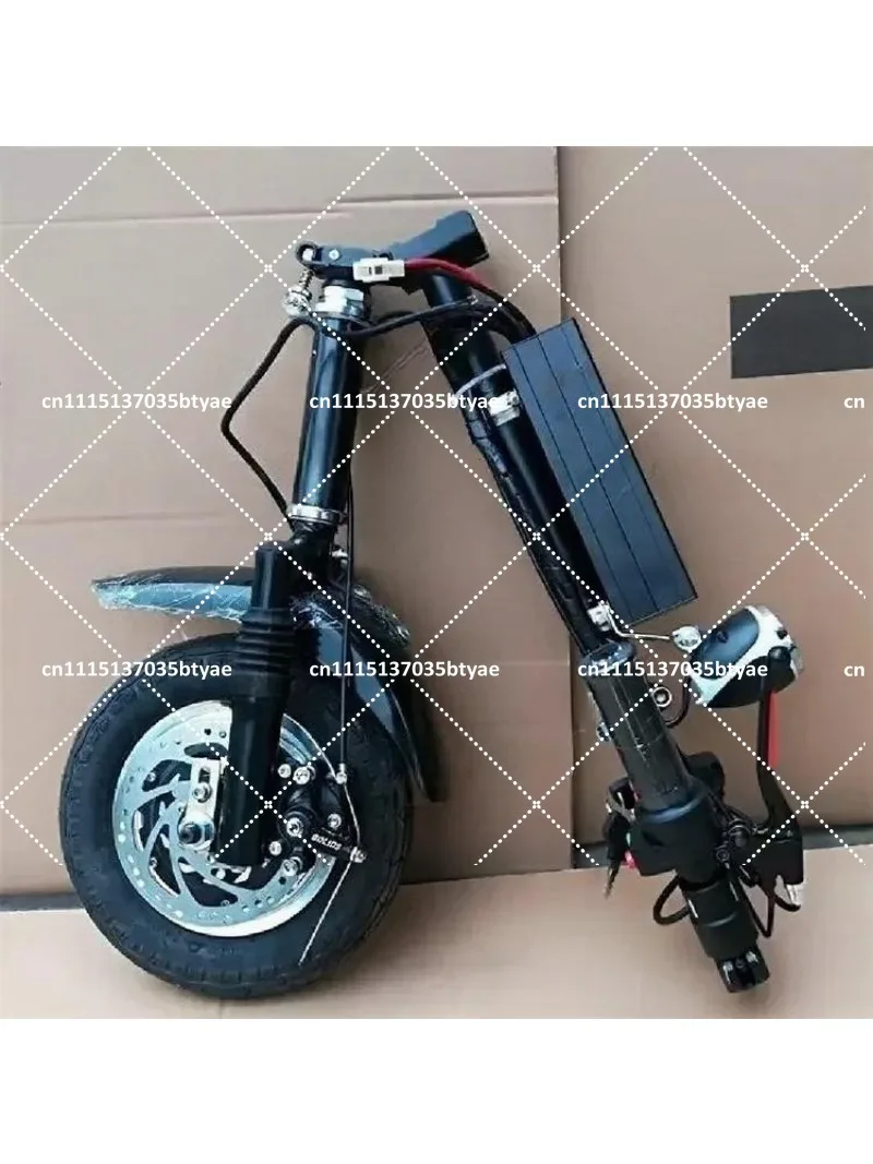 10 inch electric wheel electric front drive with front electric disabled car tractor wheelchair tractorproduct without battery