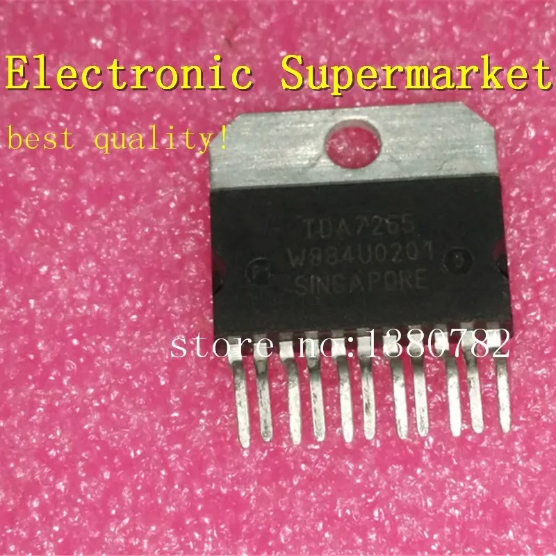 

Free Shipping 50pcs/lots TDA7265 ZIP-11 New IC In stock!