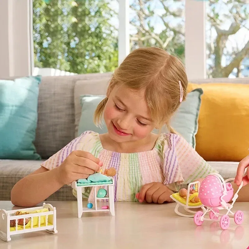 Zuru Mystery Blind Boxes Mini Ei Poppenhuis Scène Kinderwagen Miniatuur Capsule Speelgoedcollectie Verrassingsbal Verjaardagscadeau