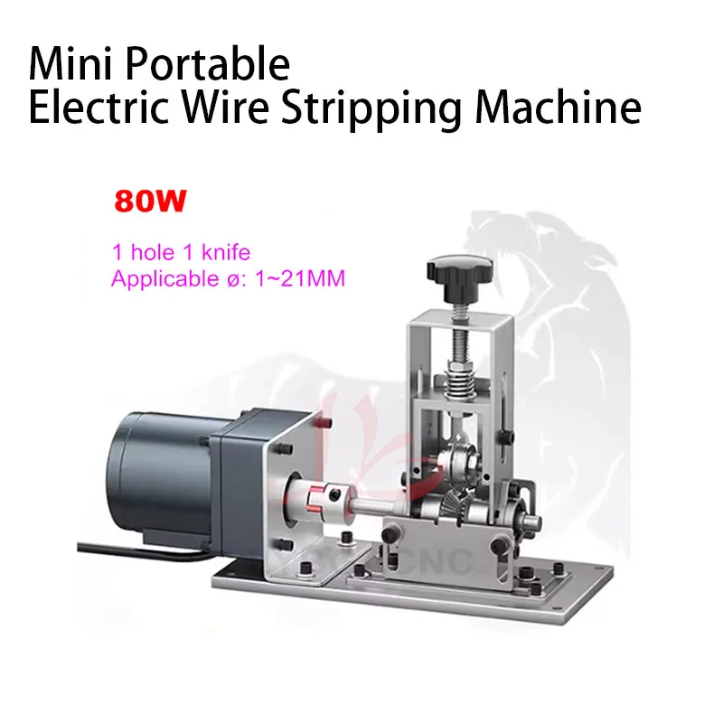 Mini pelado de cables eléctrico portátil con pelador de cables de hoja para eliminar caucho plástico de recycle de cobre y alambre