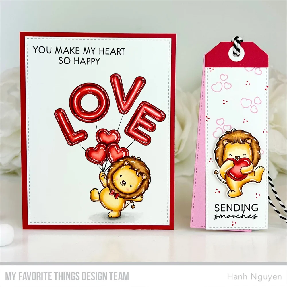 Monster Love New Metal Cutting Dies And Clear Stamps For DIY Handmade Paper Card Decoration Craft Paper Planes Dies Valentine\'s