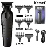 Kemei KM-2299 Men's Hair Clipper Professional Electric Hair Clipper USB Rechargeable Barber Trimmer Men's Electric Hair Clipper