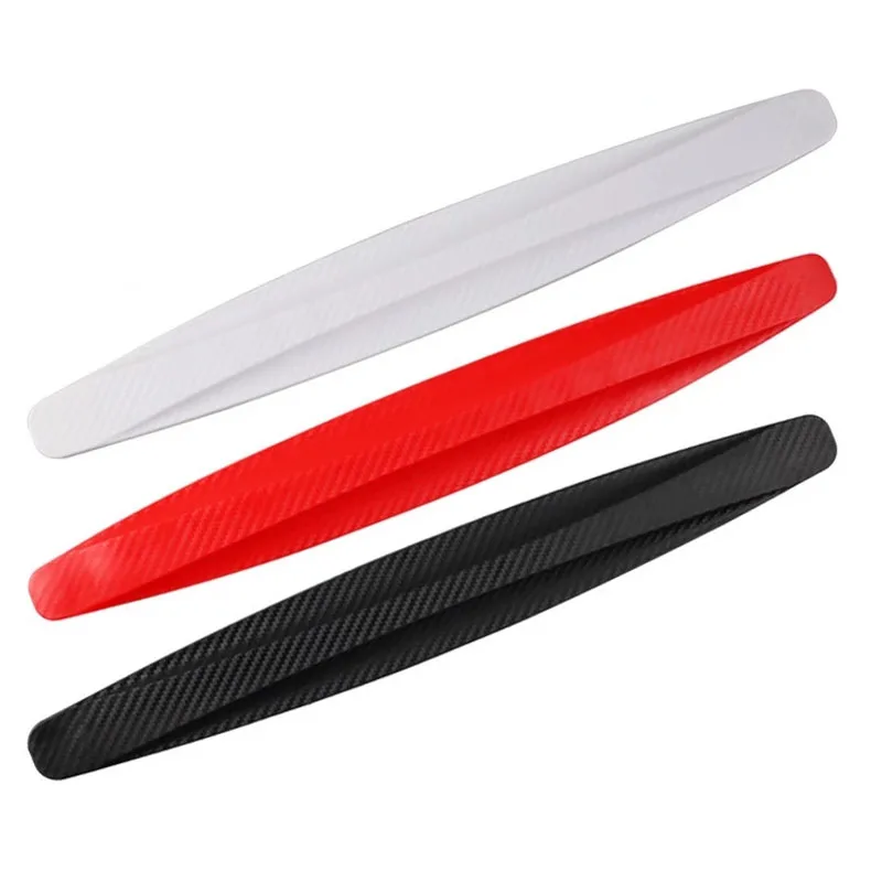 2pcs Car Bumper Protector Strip Guard Corner Protection Strips Scratch Protector Styling Mouldings Anti-collision Exterior Parts