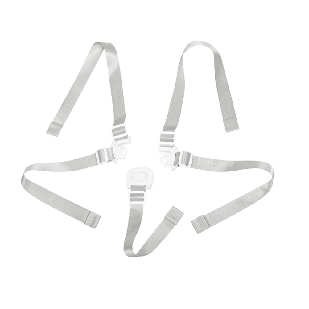 5 قطعة حزام أمان الطفل قابل للتعديل العالمي عالية كرسي حزام كرسي الطفل حزام الأمان يدفع باليدين تسخير #3