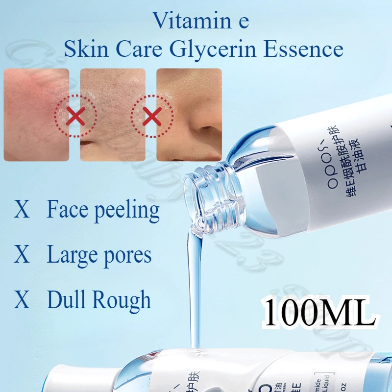 Vitamin E Skin Care Glycerin Essence Multipurpose Hydrating and Brightening Skin Improving Makeup Pre-card Powder 100ML