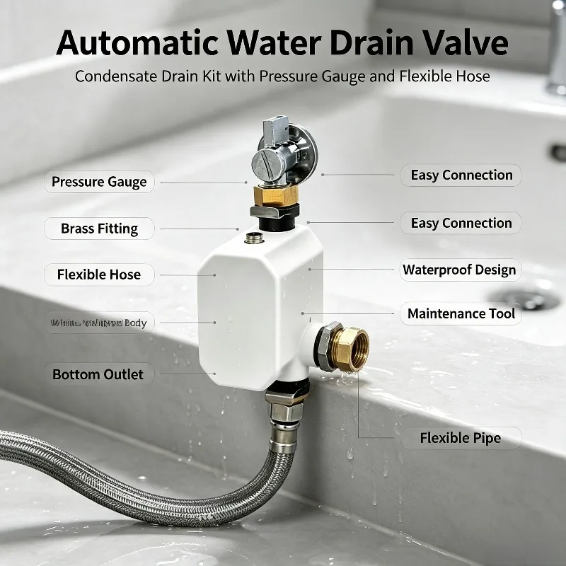 Smart Toilet Booster Pump Powerful Silent Water Pressure Increase Pump For Tank‑less Toilet Household Automatic Sanitary