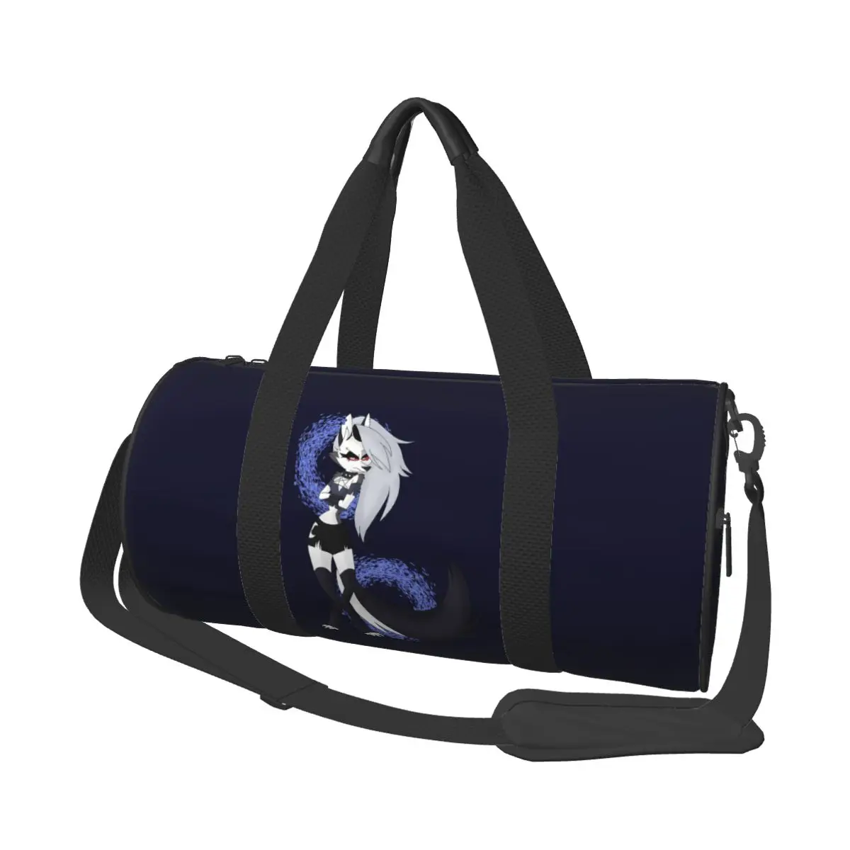 

Loona Коллаж Helluva Boss Аниме Большая спортивная сумка Многофункциональная дорожная сумка Duffle Сумки Сумка для фитнеса