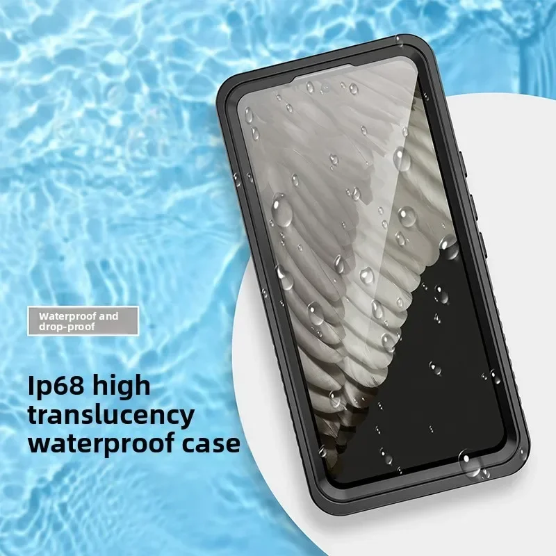 

for Google Pixel 6 7 8A Pro Shockproof Heavy Duty Defender Cover Diving Case IP68 Waterproof Military Grade Protection Case