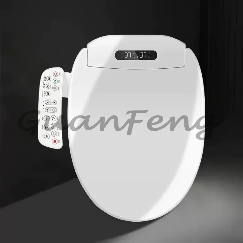 Automatic Electric Smart Toilet Seat Cover, Intelligent Bidet With Instant Heating Function for Household Bathroom Health Use