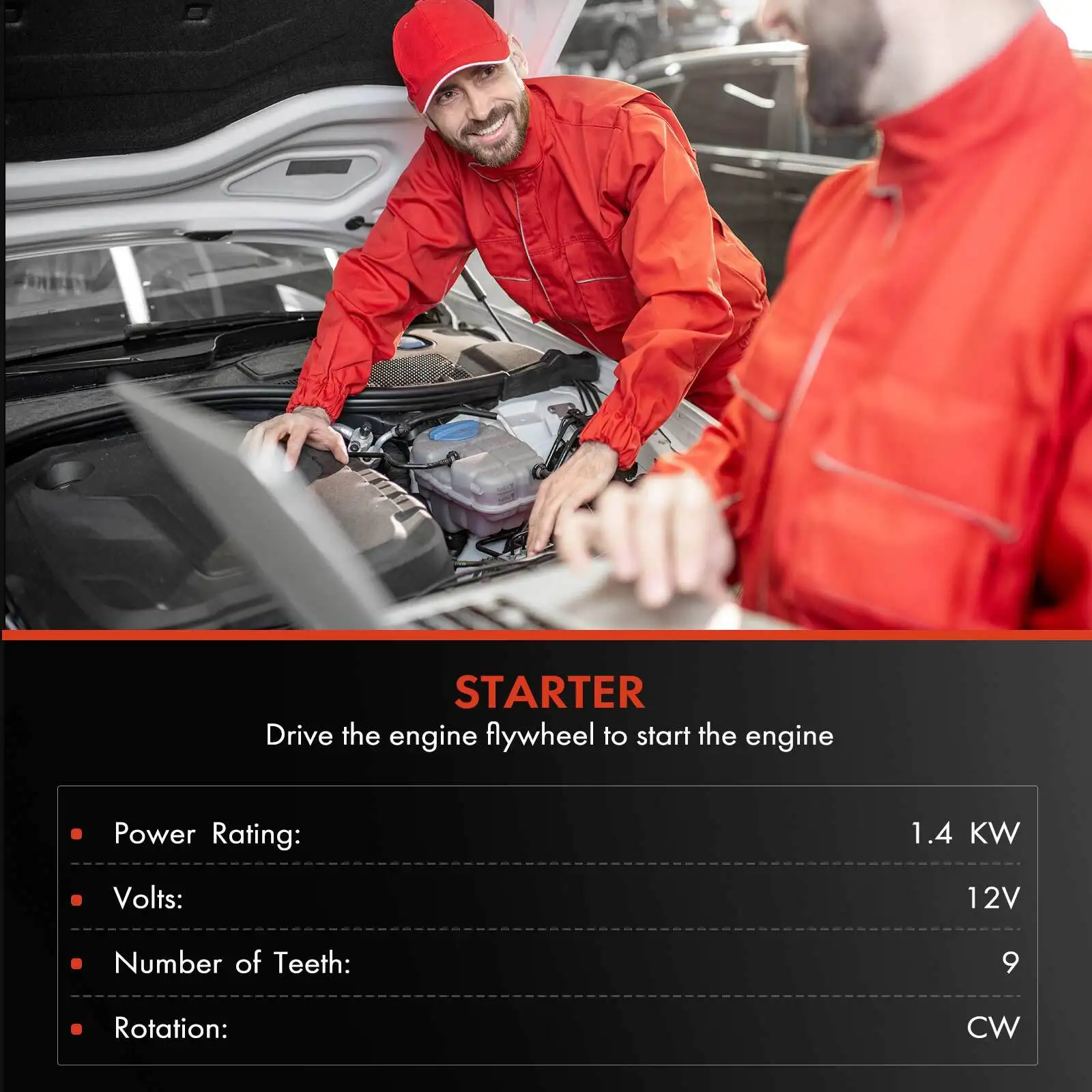 كاتب موتور ل أكورا هوندا سيفيك HR-V 2016-2022 L4 1.8L 2.0L 1.4KW 12V CW 9T 31200-R1A-A11 ، 31200-R1A-A12