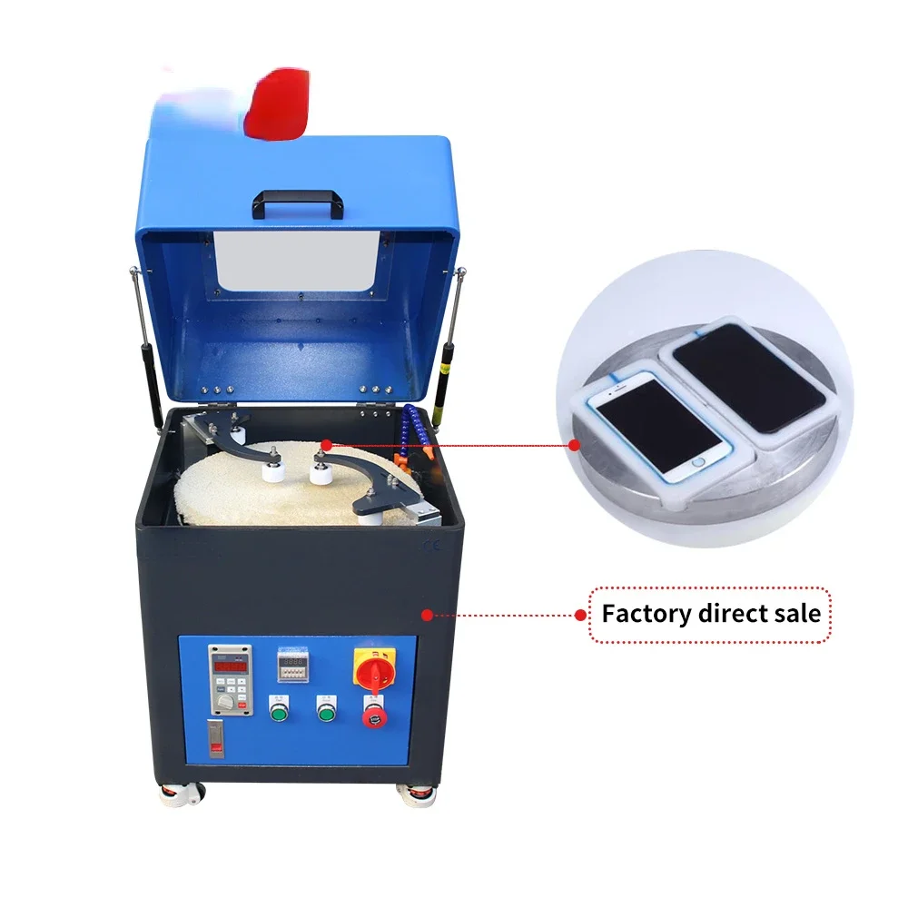 Screen Front and Back Glass Scratches Removal Machine for All Phones, Renew Smart Phone Polishing Machine