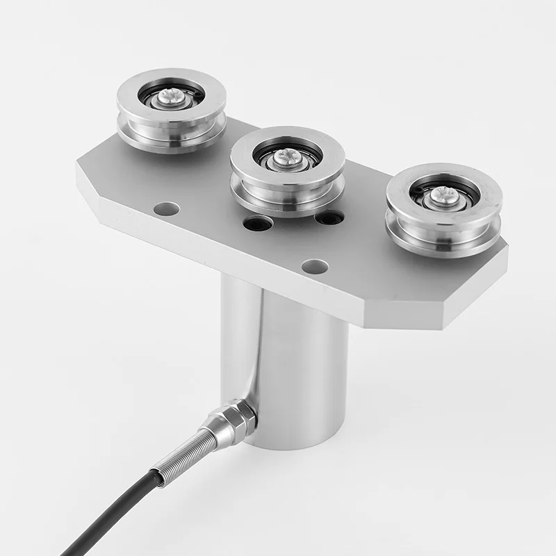 Three Pulley Cable Tension Sensor Measuring Pull Load Cell Measurement Yarn Metal Wire Rope Weight Force Sensors