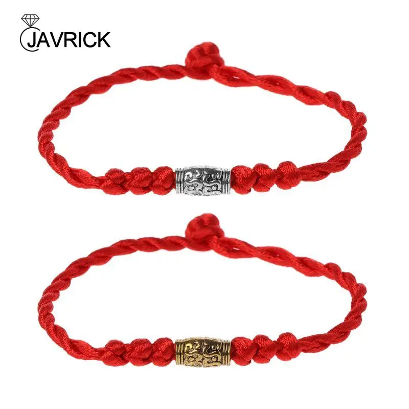 Chinese Feng Shui Lucky Red String Bracelet Amulet Good Luck Red String Rope Bracelet Handmade Braided Bangles Gift