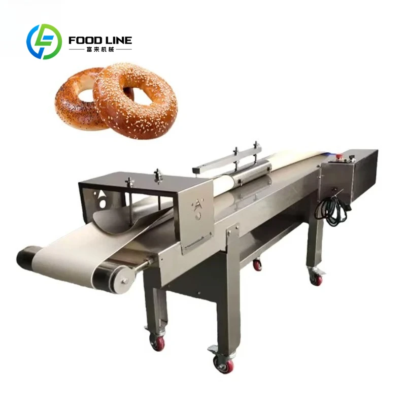 

Customized Automatic Baked Bagel Robot Production Line Price Mini Round Yeast Lokma Doughnut Machine Commercial Pick