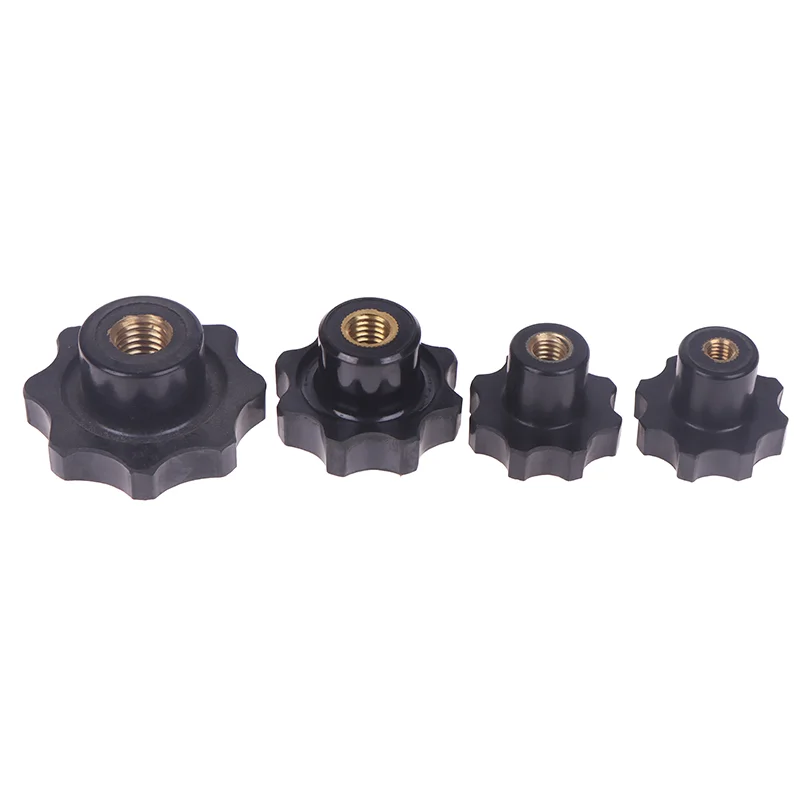 PF 황동 6mm 8mm 10mm 12mm DBSE 스타 팔각형 디자인의 정전기 방지 핸들, 1 PC