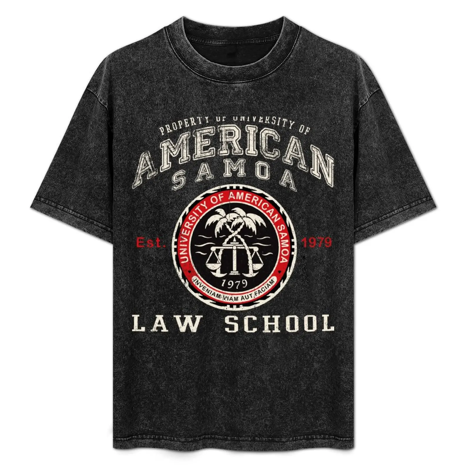 

Property of University of American Samoa Law School T-Shirt Moisture Wicking Athletic T-Shirt